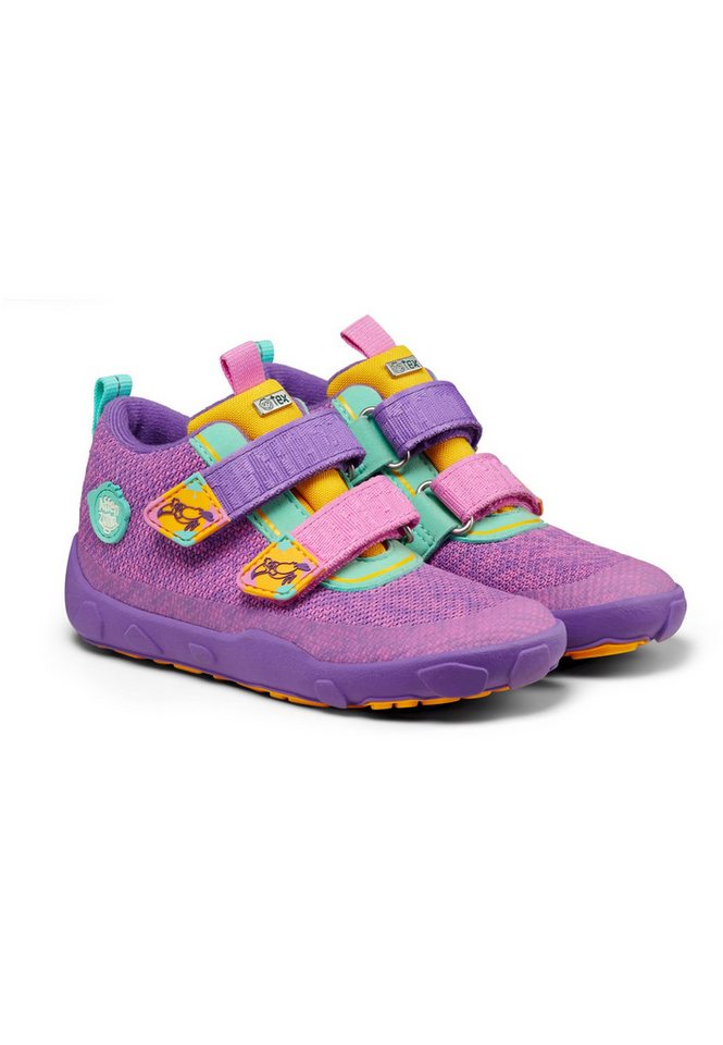 Affenzahn Übergangsschuh Knit Happy Sneaker Vegan (Kreativ Tukan - Lavendel)