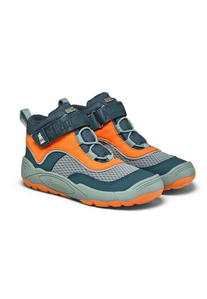 Affenzahn Übergangsschuh Vegan Explory Sneaker Vegan (Hase - Petrol)