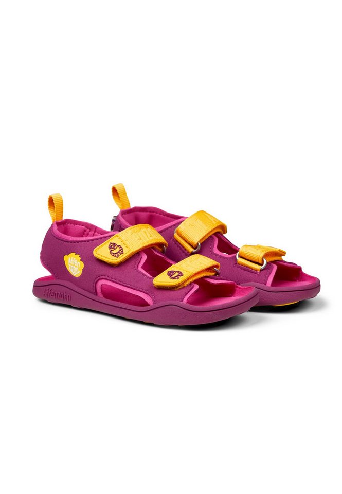 Affenzahn Vegan Airy Sandale nach Barfußschuhprinzip (blau/lila)
