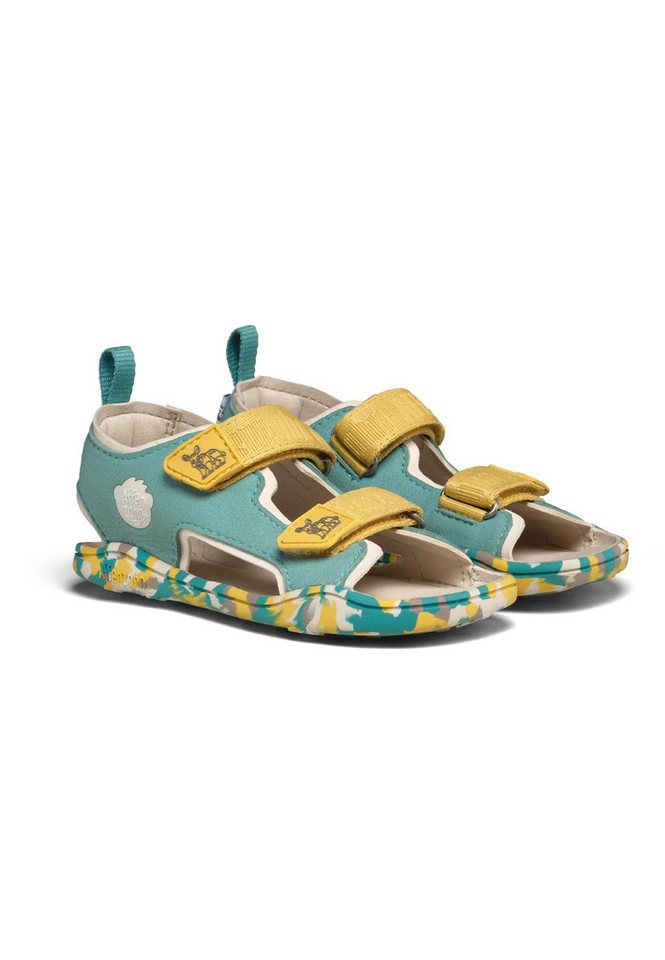 Affenzahn Vegan Airy Sandale nach Barfußschuhprinzip (Nashorn - Türkis)