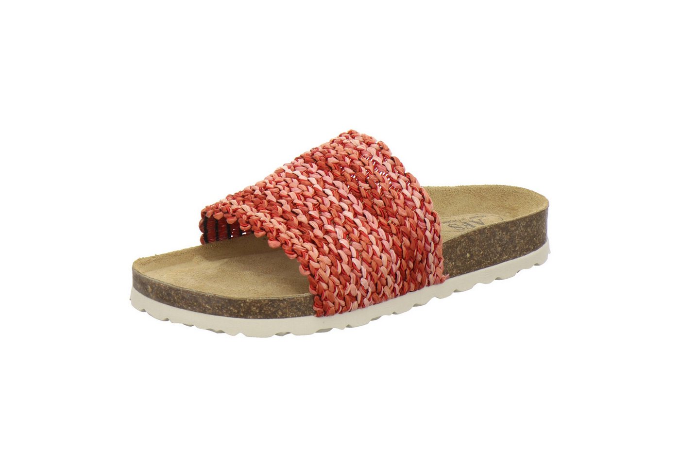 AFS-Schuhe 210105 Sommer Pantolette für Damen mit Fußbett, bequeme Sandalen