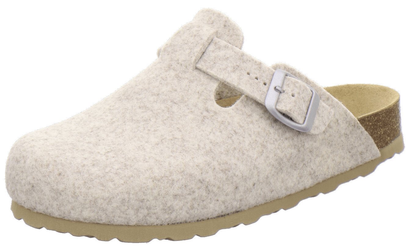AFS-Schuhe 2690011 Clogs Pantolette für Damen aus Filz mit Fußbett, Made in Germany