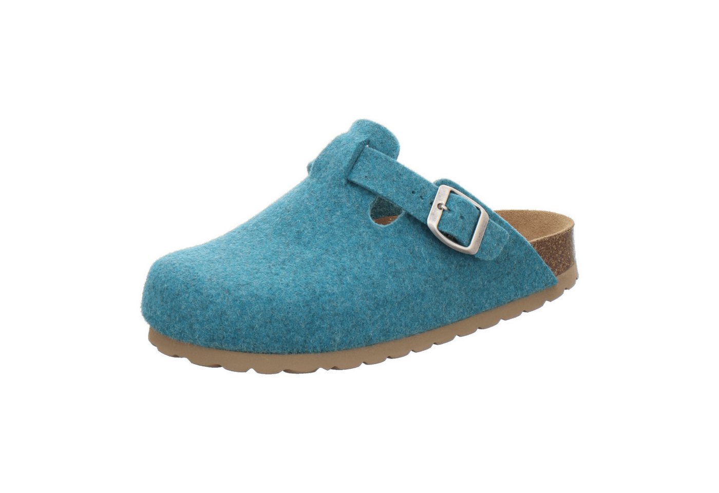 AFS-Schuhe 2690056 Clogs Pantolette für Damen aus Filz mit Fußbett, Made in Germany