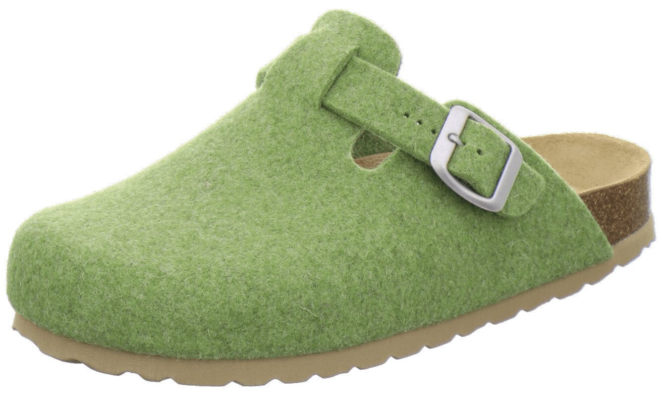 AFS-Schuhe 2690060 Clogs Pantolette für Damen aus Filz mit Fußbett, Made in Germany