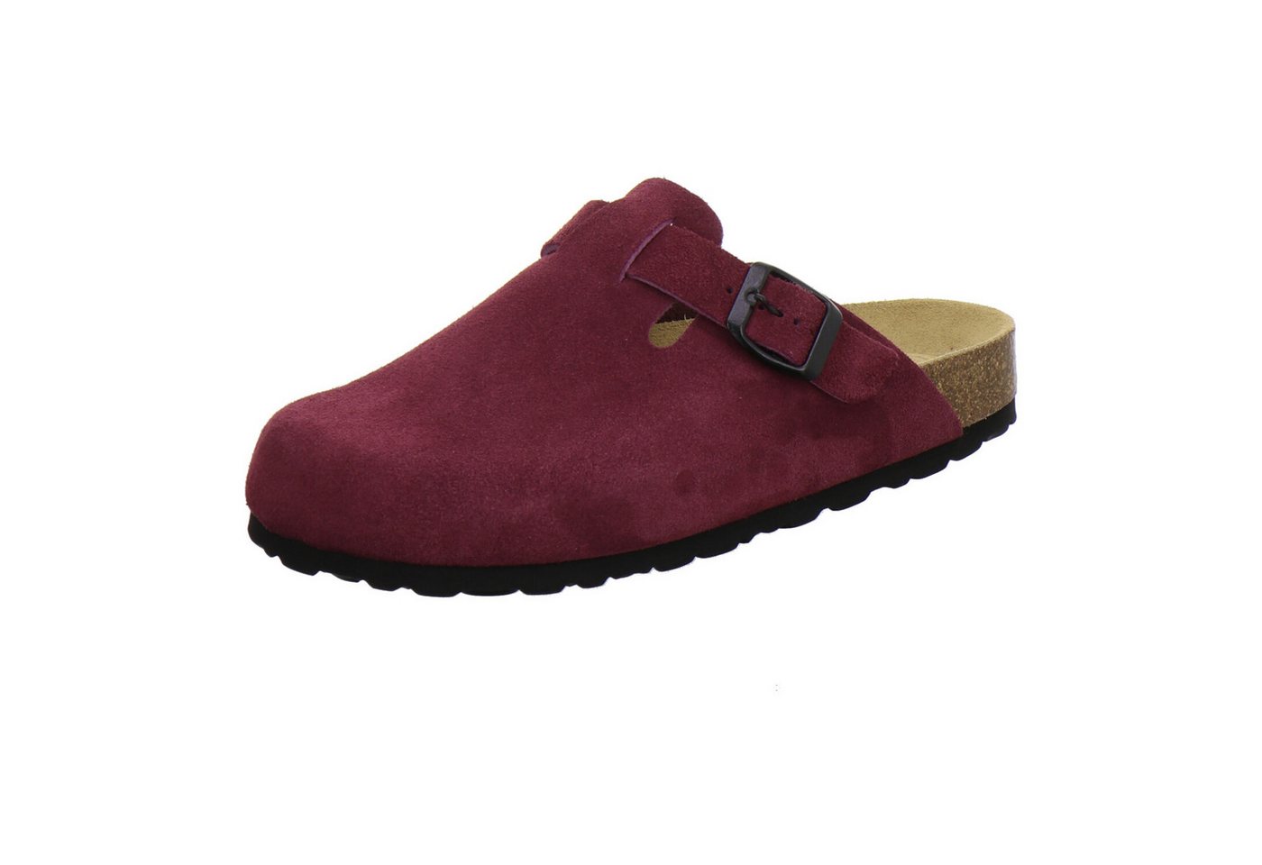 AFS-Schuhe 290037 Clogs Pantolette für Damen aus Leder mit Fußbett, Hausschuhe Made in Germany