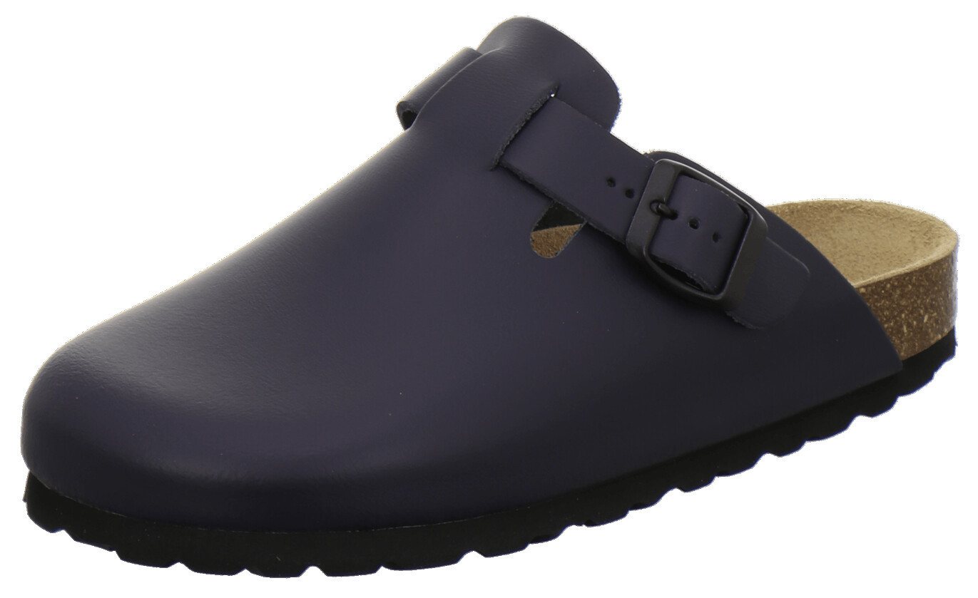 AFS-Schuhe 290050 Clogs Pantolette für Damen aus Leder mit Fußbett, Hausschuhe Made in Germany
