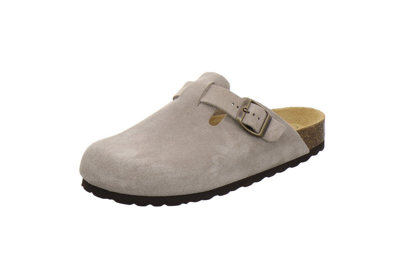 AFS-Schuhe 290074 Clogs Pantolette für Damen aus Leder mit Fußbett, Hausschuhe Made in Germany