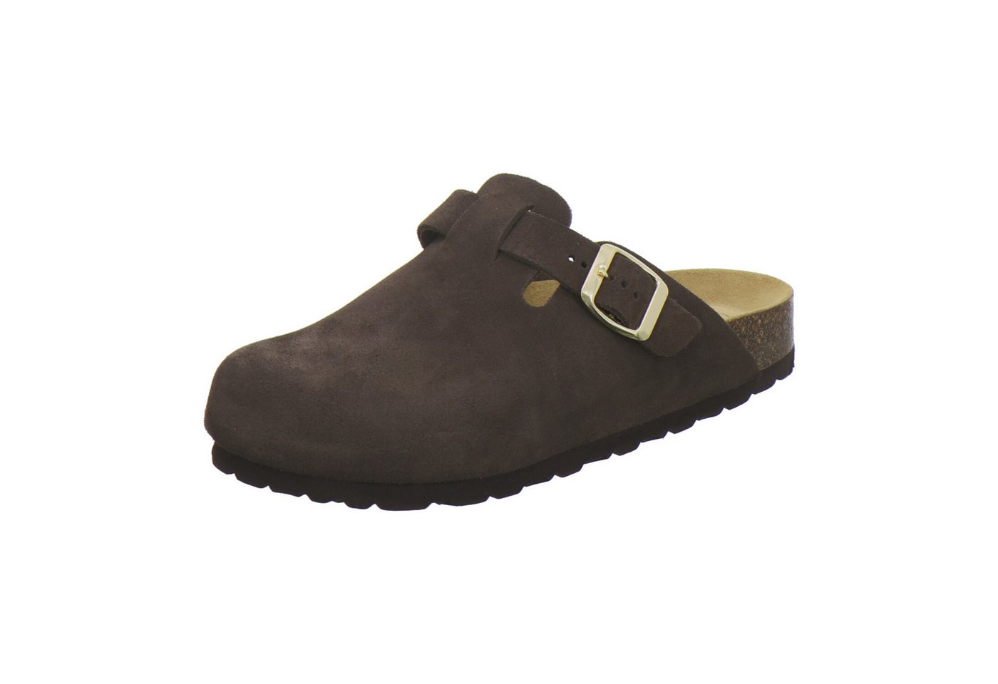 AFS-Schuhe 290076 Clogs Pantolette für Damen aus Leder mit Fußbett, Hausschuhe Made in Germany
