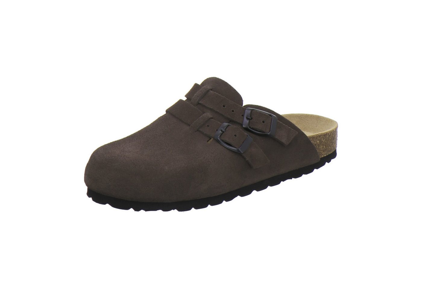 AFS-Schuhe 290276 Clogs Pantolette für Damen aus Leder mit Fußbett, Hausschuhe Made in Germany