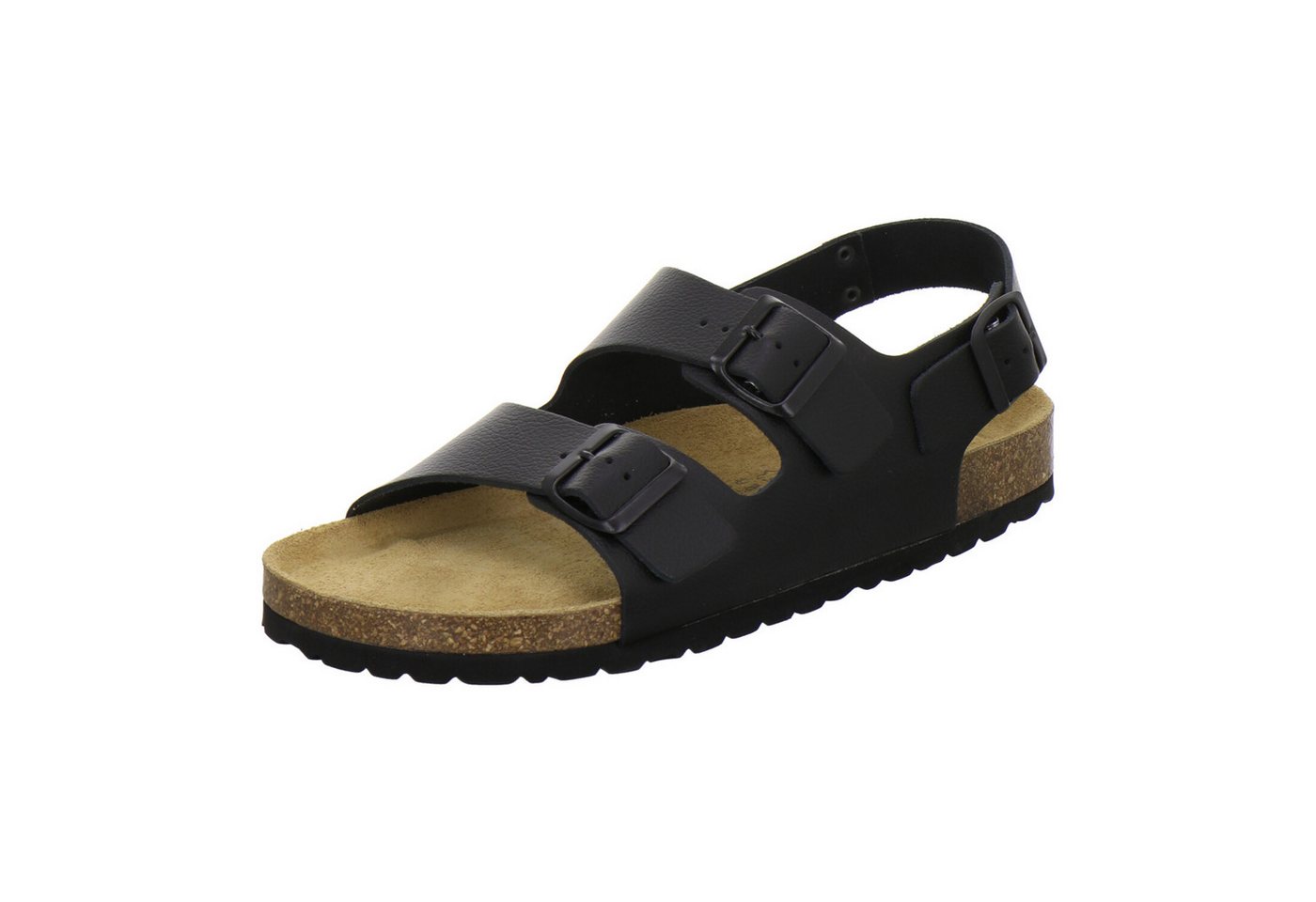 AFS-Schuhe 310523 Sandale Pantolette für Herren aus Leder mit Fußbett, Made in Germany