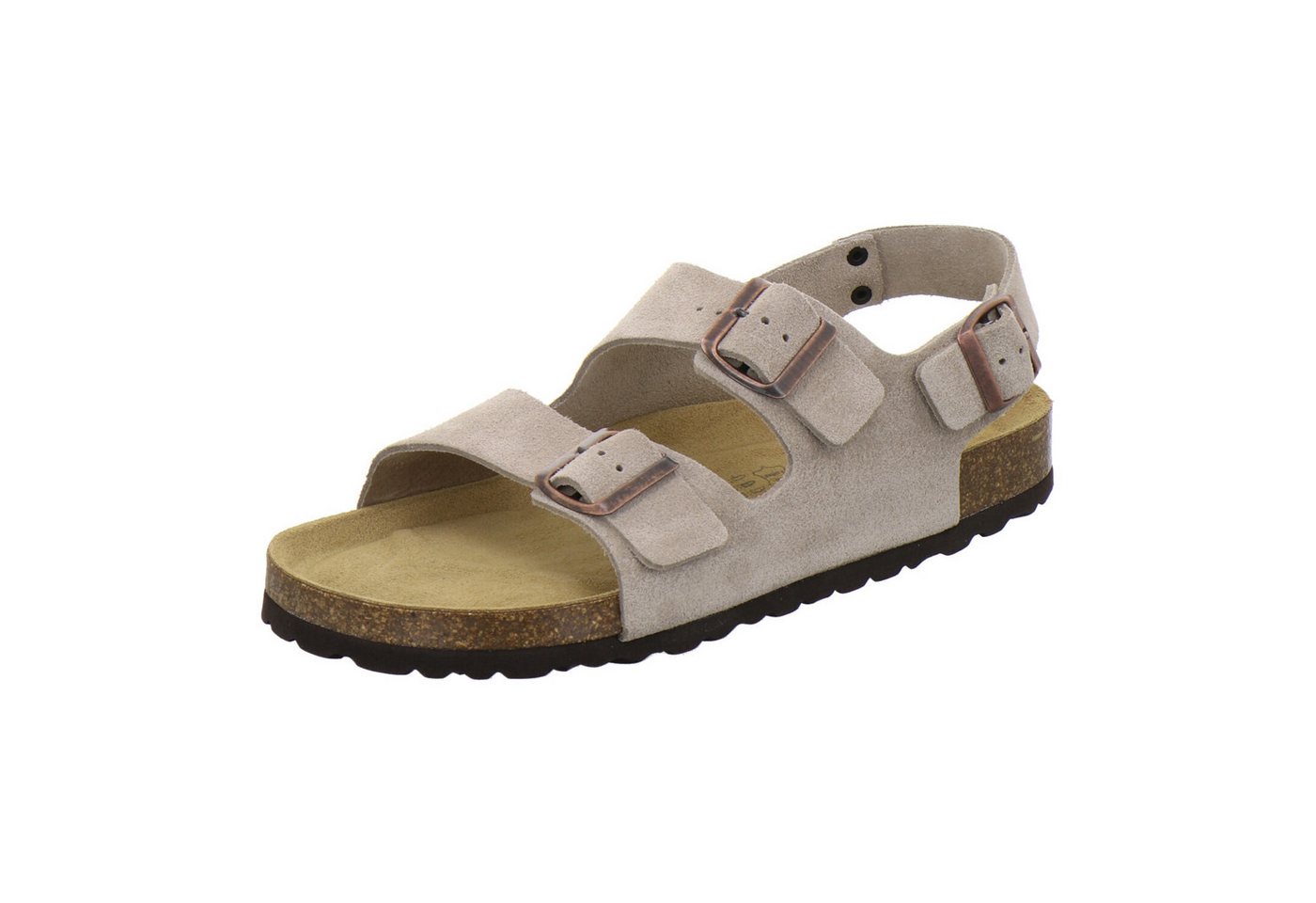 AFS-Schuhe 310574 Sandale Pantolette für Herren aus Leder mit Fußbett, Made in Germany
