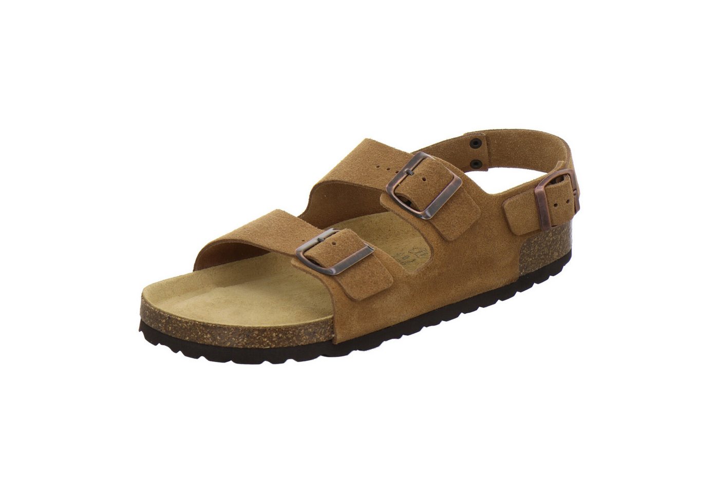 AFS-Schuhe 310584 Sandale Pantolette für Herren aus Leder mit Fußbett, Made in Germany
