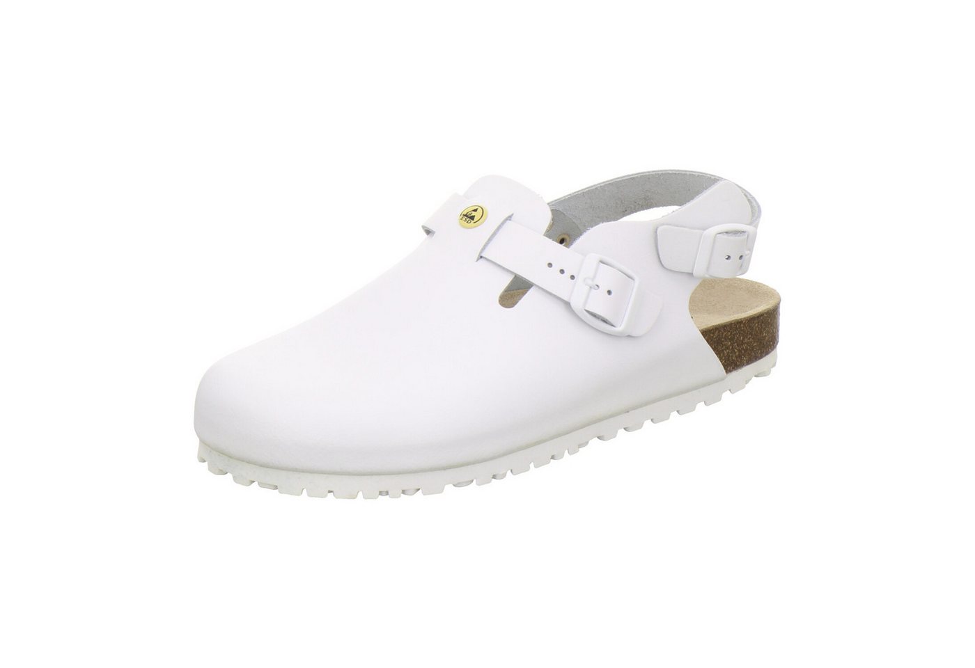 AFS-Schuhe 3194010 ESD-Clogs Pantolette für Herren mit Fußbett, bequeme Berufsschuhe aus Leder