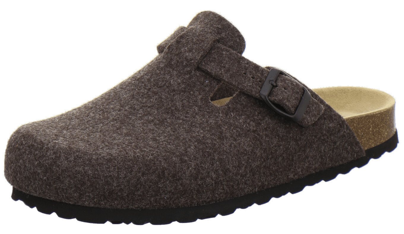 AFS-Schuhe 3690070 Clogs Pantolette für Herren aus Filz mit Fußbett, Made in Germany