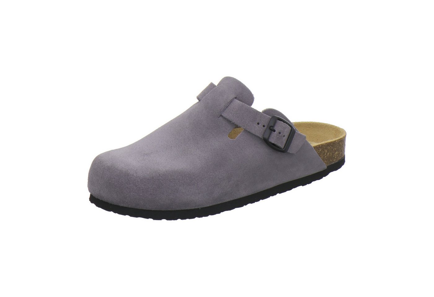 AFS-Schuhe 390083 Clogs Pantolette für Herren aus Leder mit Fußbett, Hausschuhe Made in Germany