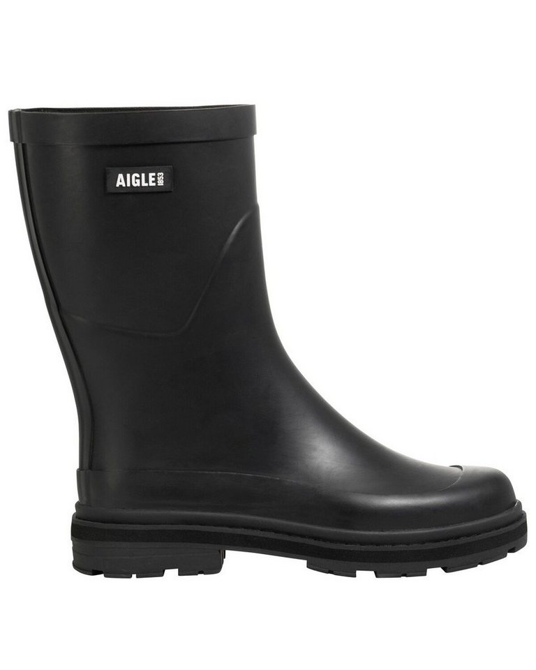 Aigle Damen Gummistiefel Mid Rain Gummistiefel Stoßdämpfend