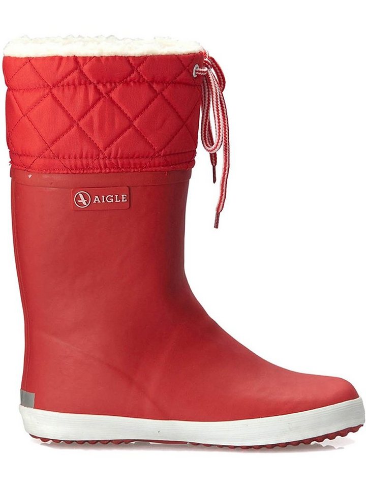 Aigle Giboulee rouge/blanc Gummistiefel