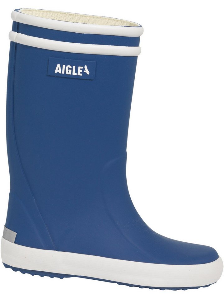 Aigle Regenstiefel Lolly-Pop 2 blau/weiß Gummistiefel