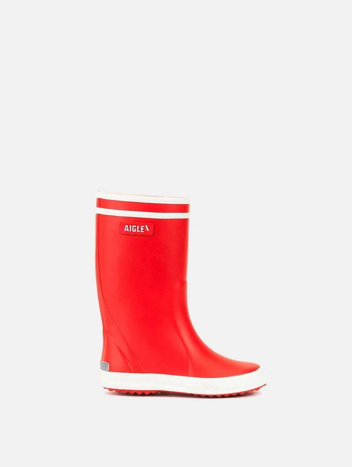 Aigle Regenstiefel Lolly-Pop 2 rot/weiß Gummistiefel