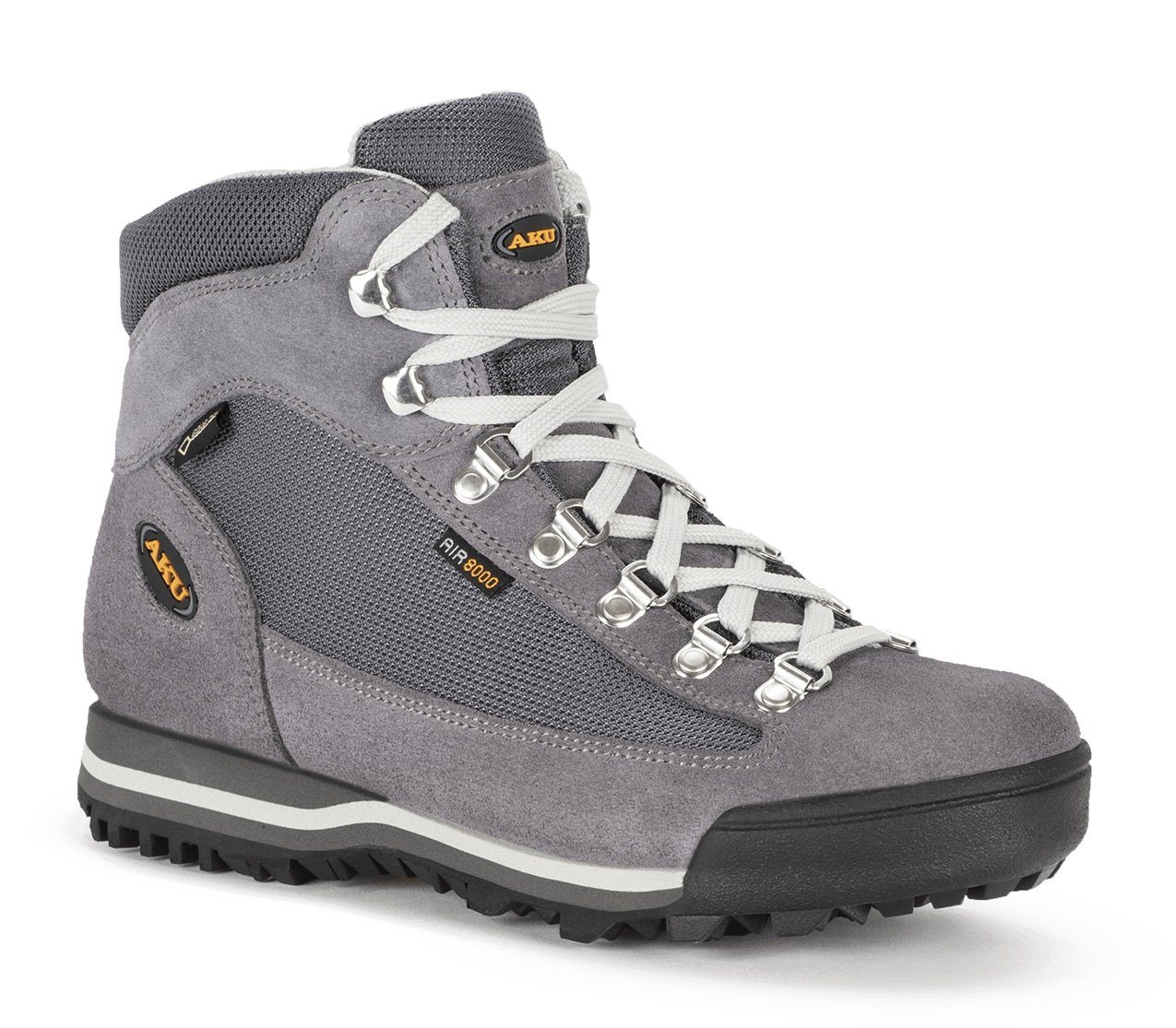 Aku Wander-Trekkingschuhe Ultra Light Micro GTX (wasserdicht) grau Damen Wanderschuh