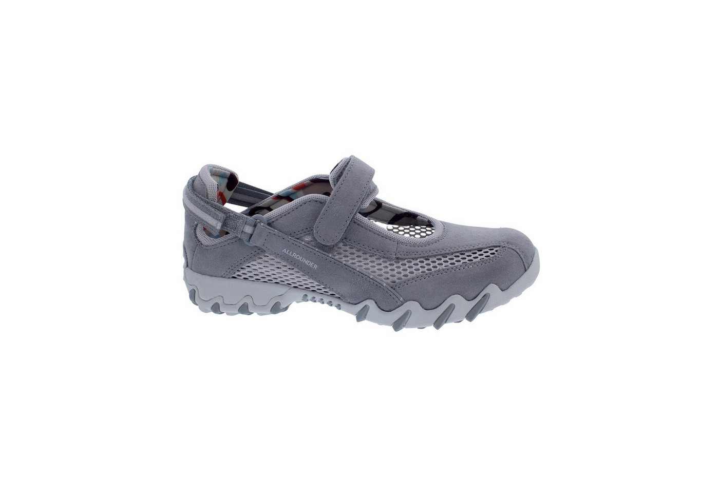 Allrounder by Mephisto Allrounder Niro, Sneaker, Klettverschluss, C. Suede 05 / Open Mesh 61, Klettschuh