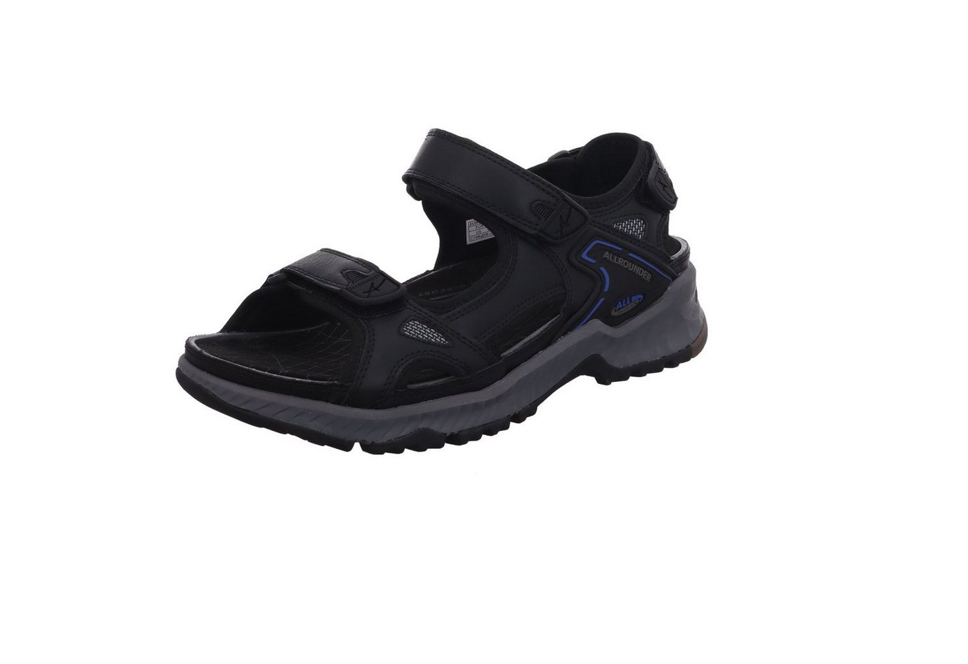 Allrounder Mephisto - HONDURAS - schwarz Outdoorsandale