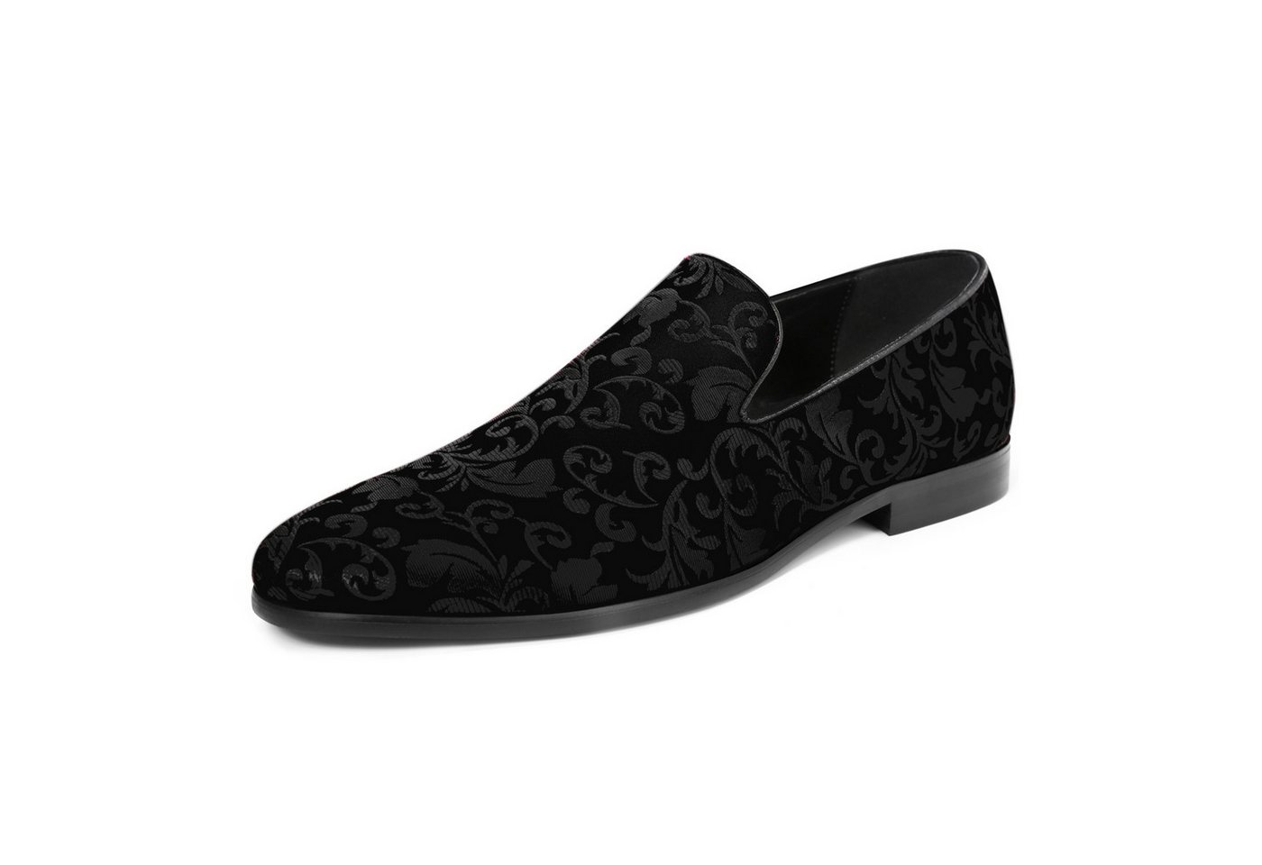 Allthemen Loafer Herren Slipper Pennyloafer mit elegantem Jacquard