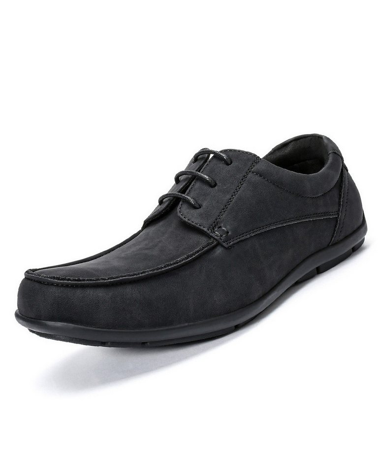 Allthemen Schnürschuh Herren Schnürschuhe mit weicher Latex-Zwischensohle Freizeitschuhe