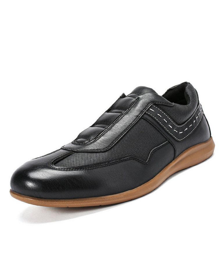 Allthemen Slip-On Sneaker Bequeme Herren Schlupfschuh im Vintage Freizeit Slip-On Sneaker