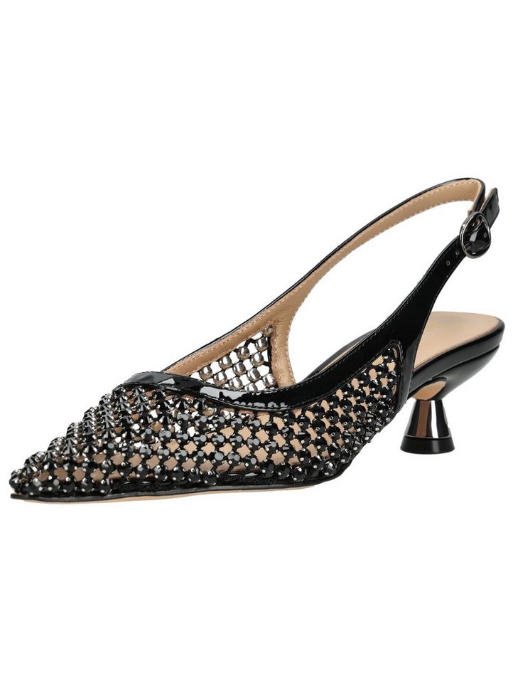 Alma en Pena Pumps Lederimitat/Textil Slingpumps