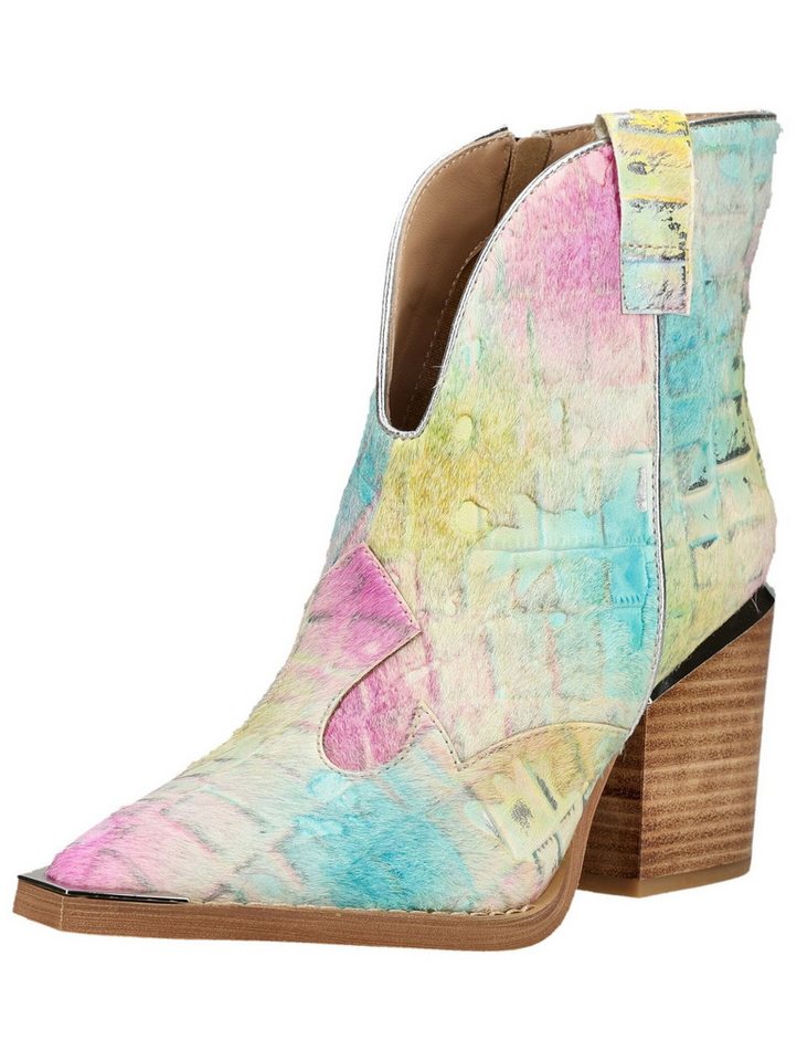 Alma en Pena Stiefelette Leder Bikerboots