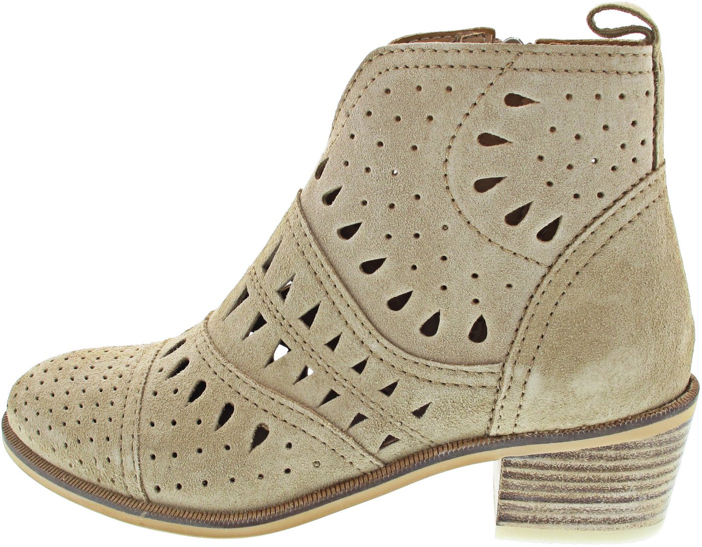 Alpe Woman Shoes Stiefelette (beige)