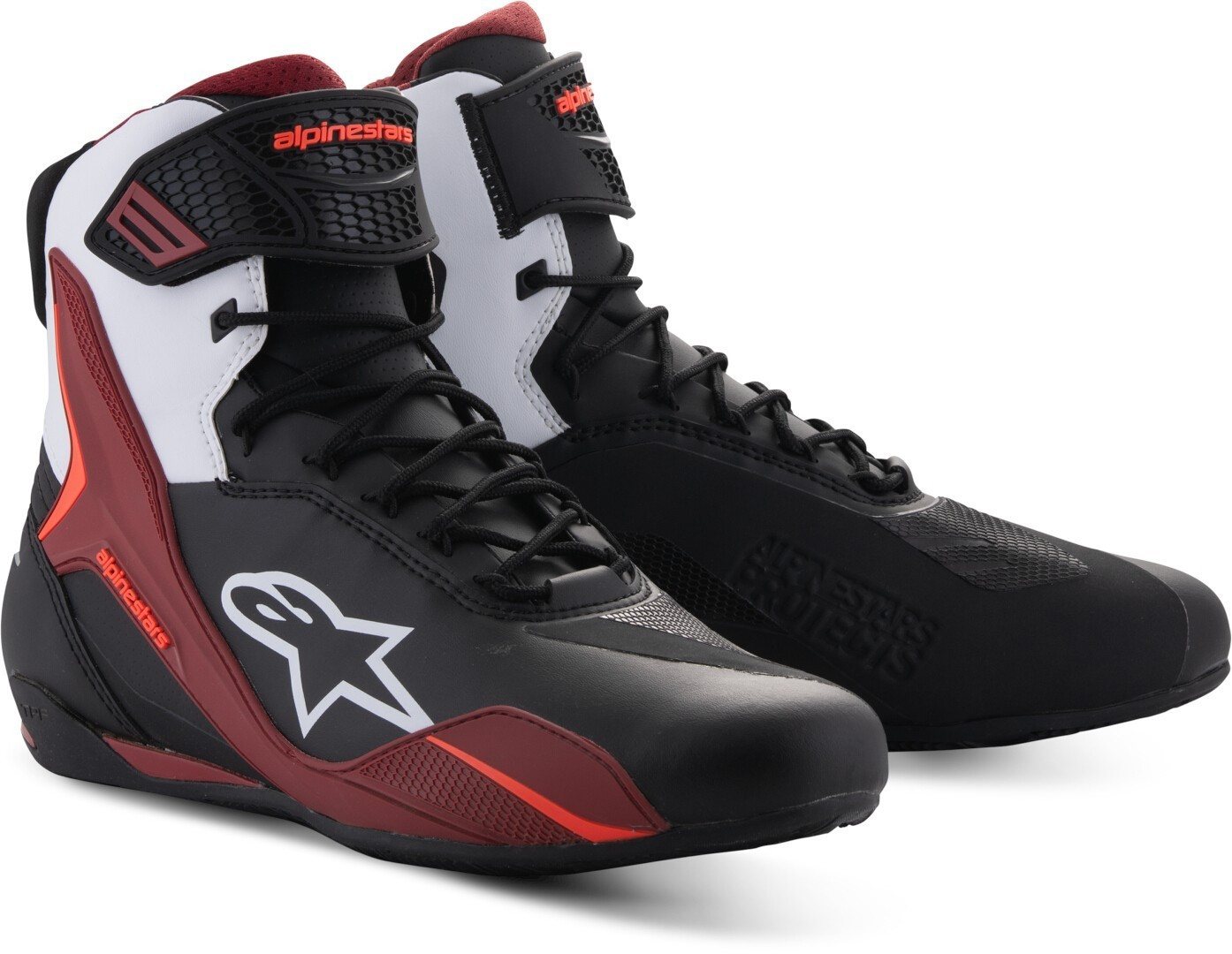 alpinestars Faster-4 Motorrad Schuhe Motorradstiefel Atmungsaktiv protektoren