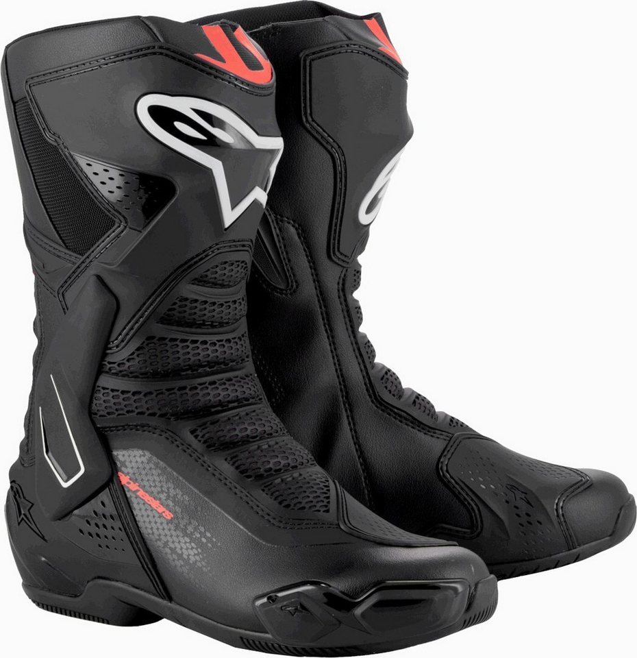 alpinestars SMX-6 V3 Fluo Motorrad Stiefel Motorradstiefel