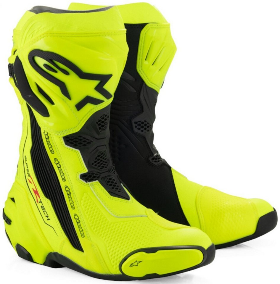 alpinestars Supertech R Motorradstiefel Motorradstiefel Atmungsaktiv