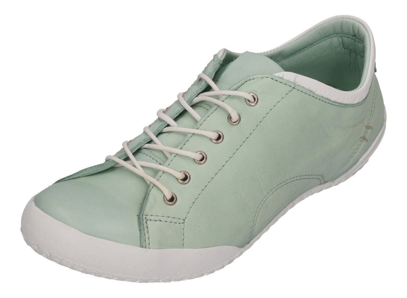 Andrea Conti 0343636-1199 Sneaker Aqua Green Weiß