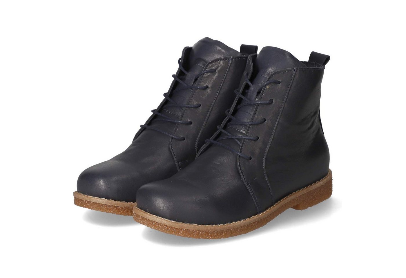 Andrea Conti 0344523/017 Damen Glattleder blau Schnürstiefel