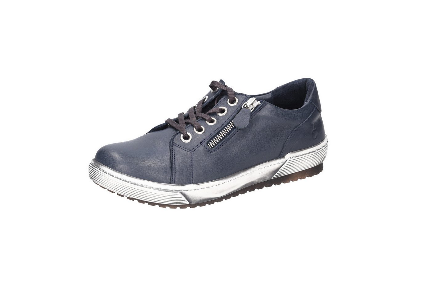 Andrea Conti Leder Sneaker Schnürschuh