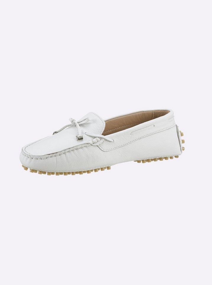 Andrea Conti Mokassin Slipper (weiß)