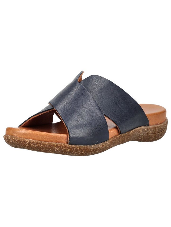 Andrea Conti Pantoletten Leder Pantolette (blau)