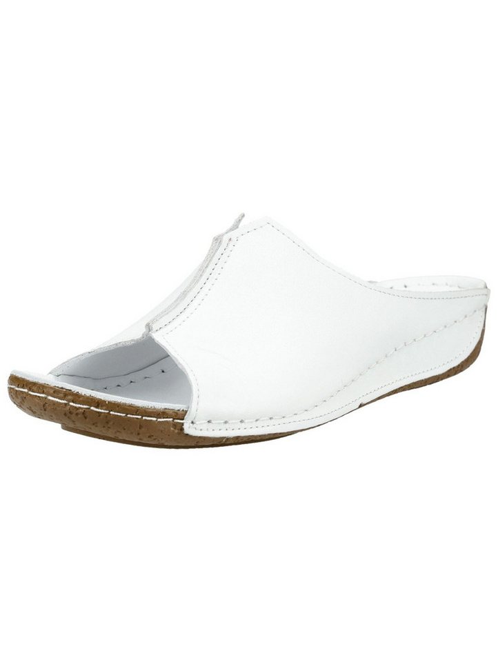 Andrea Conti Pantoletten Leder Pantolette (weiß)