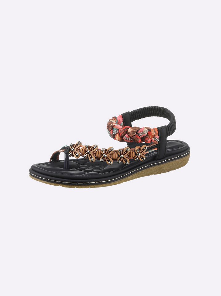 Andrea Conti Sandale Sandalette (bunt/schwarz)