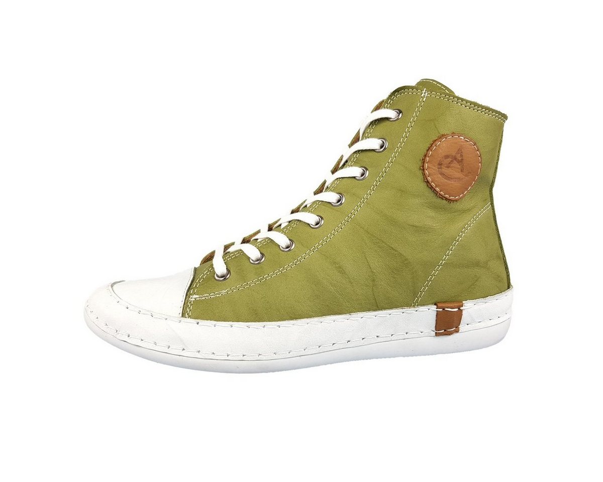 Andrea Conti Schnürstiefel Schnürstiefelette (grün)