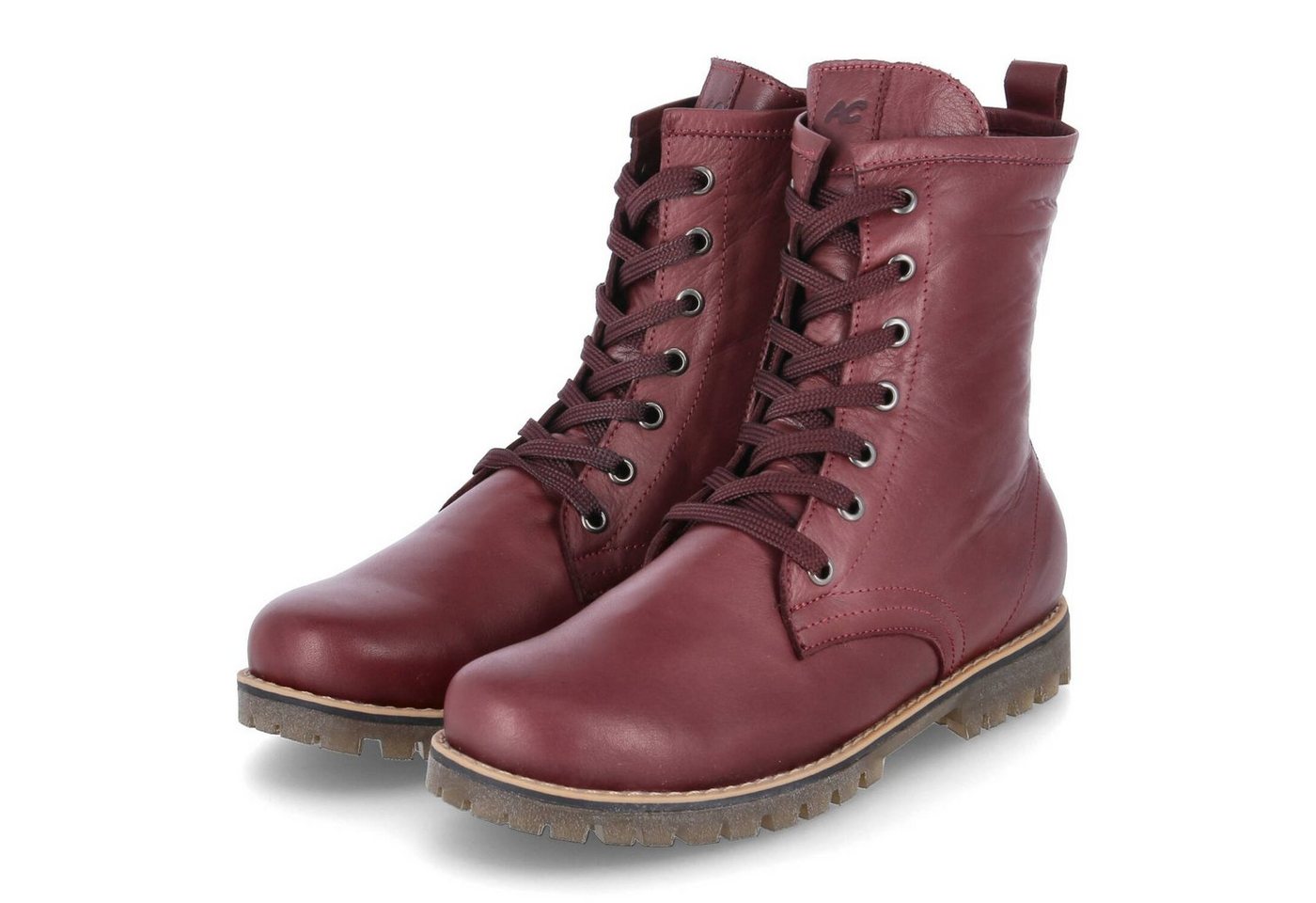 Andrea Conti Schnürstiefeletten Stiefelette (rot)