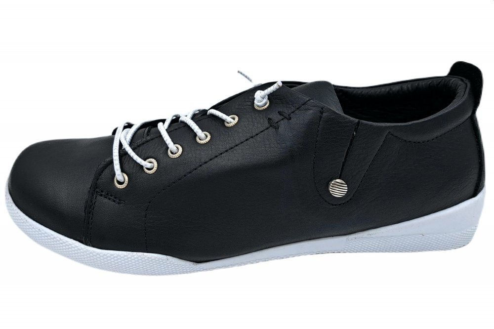 Andrea Conti Slipper (schwarz)