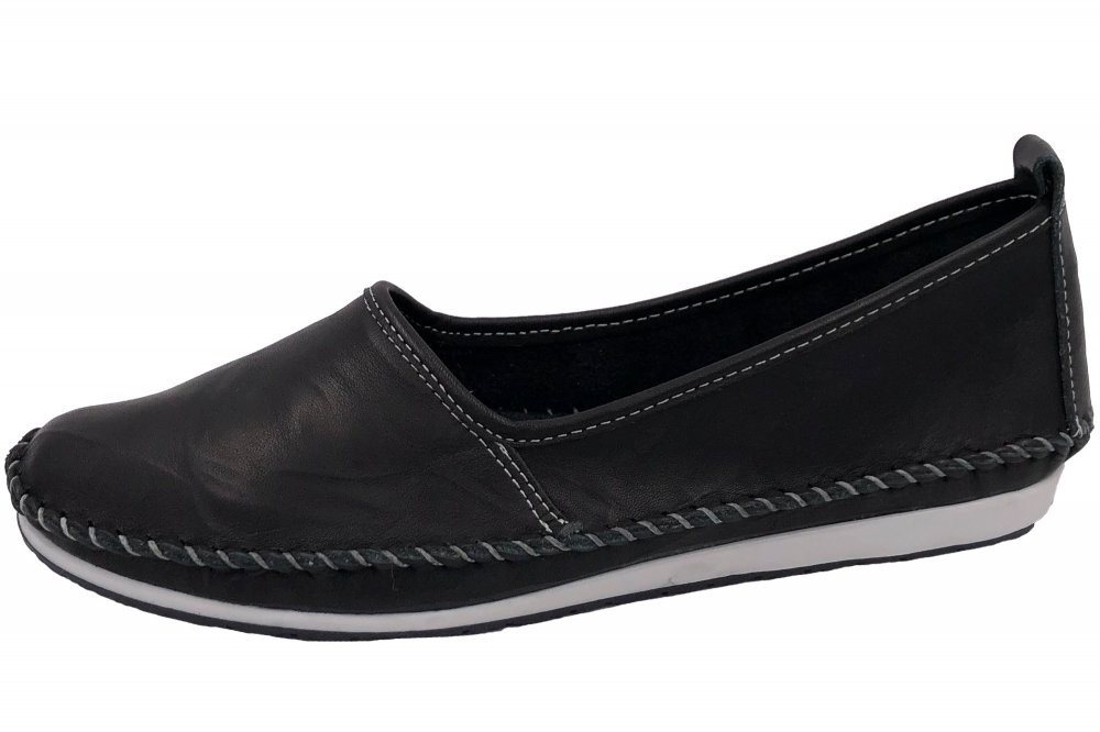 Andrea Conti Slipper (schwarz)