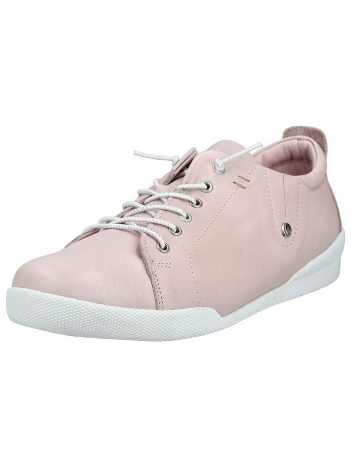 Andrea Conti Sneaker Leder Schnürschuh (rosa)