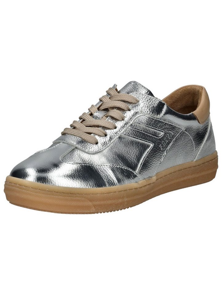 Andrea Conti Sneaker Leder Sneaker (beige/silber)