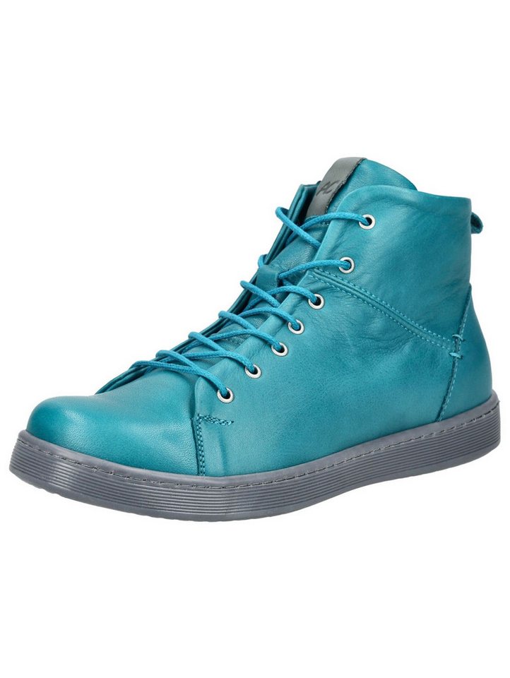 Andrea Conti Sneaker Leder Sneaker (blau)