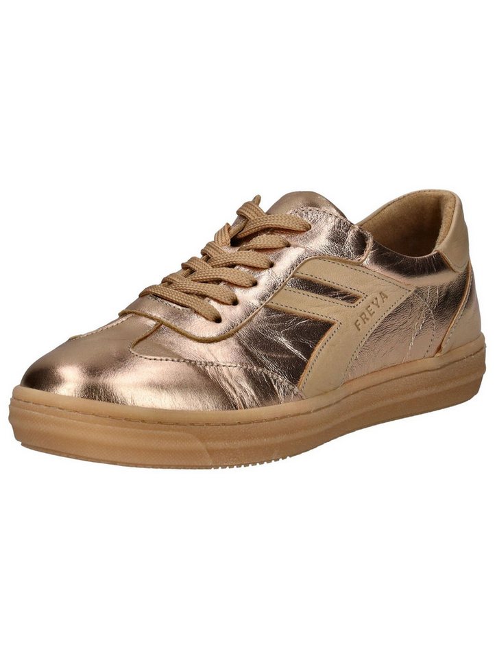 Andrea Conti Sneaker Leder Sneaker (gold)